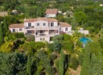 maison vue mer Grimaud